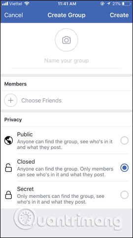 Instructions for creating groups on Facebook Picture 10