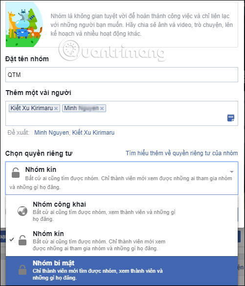 Instructions for creating groups on Facebook Picture 4