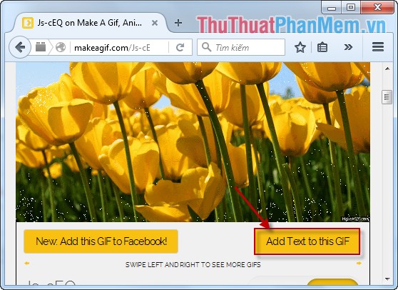 Instructions for creating online animations Online - Making GIF Online Picture 15