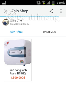 Instructions for creating online business shops on Zalo Picture 20