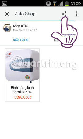 Instructions for creating online business shops on Zalo Picture 21