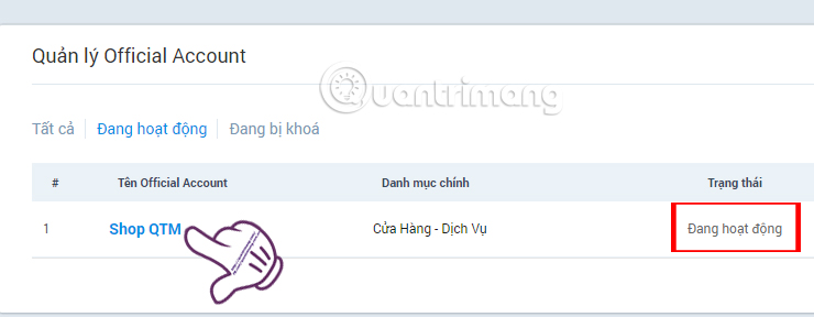 Instructions for creating online business shops on Zalo Picture 7