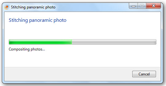 Instructions for creating Panoramic images with Windows Live Photo Gallery Picture 8