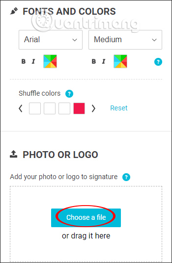 Instructions for creating professional Gmail signatures Picture 26