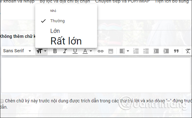 Instructions for creating professional Gmail signatures Picture 3