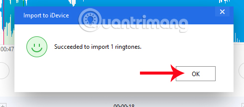 Instructions for creating ringtones on iPhone with 3uTools Picture 11