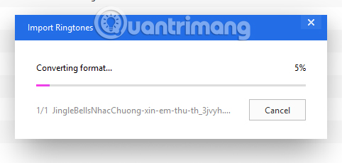 Instructions for creating ringtones on iPhone with 3uTools Picture 14