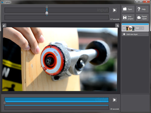 Instructions for creating simple infinite animations with Cliplets Picture 4