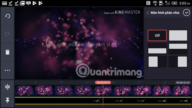 Instructions for creating subtitles for videos on the phone with KineMaster Picture 12