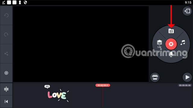 Instructions for creating subtitles for videos on the phone with KineMaster Picture 4