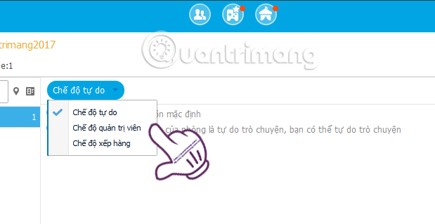 Instructions for creating TalkTV accounts and managing chat rooms Picture 10