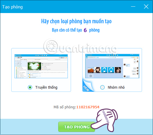 Instructions for creating TalkTV accounts and managing chat rooms Picture 5