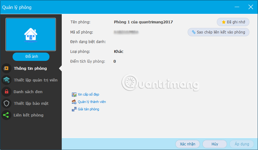 Instructions for creating TalkTV accounts and managing chat rooms Picture 8