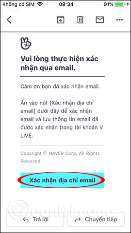 Instructions for creating V LINE account Picture 15