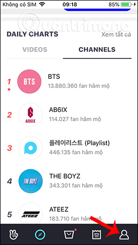 Instructions for creating V LINE account Picture 3