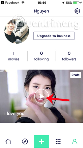 Instructions for creating video images on iPhone using Magisto Picture 18