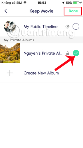 Instructions for creating video images on iPhone using Magisto Picture 20