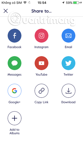 Instructions for creating video images on iPhone using Magisto Picture 21
