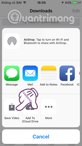 Instructions for creating video images on iPhone using Magisto Picture 24