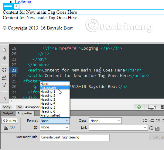 Instructions for creating websites with Dreamweaver CC part 3 Picture 11