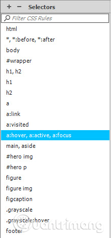 Instructions for creating websites with Dreamweaver CC - Part 6: Create links and navigation menus Picture 1