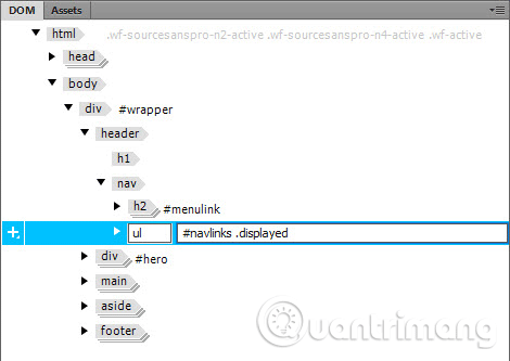 Instructions for creating websites with Dreamweaver CC - Part 6: Create links and navigation menus Picture 13
