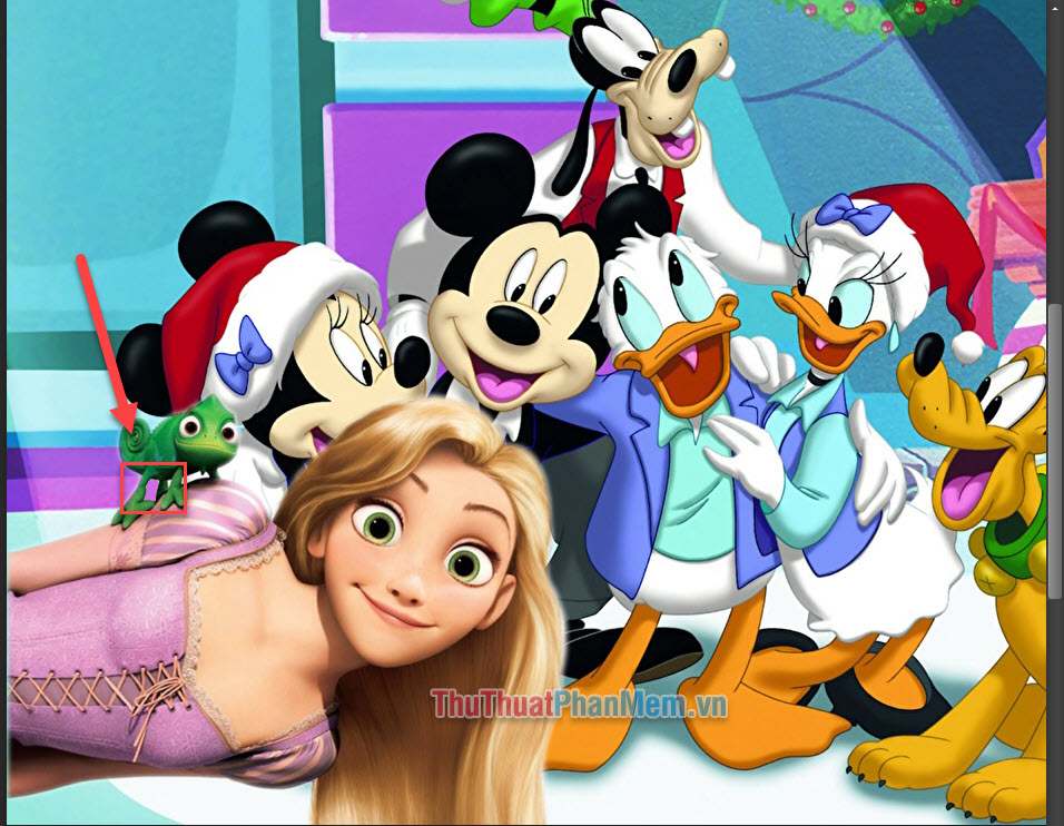 Instructions for cutting and stitching photos in Photoshop Picture 13