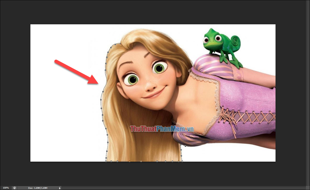 Instructions for cutting and stitching photos in Photoshop Picture 3