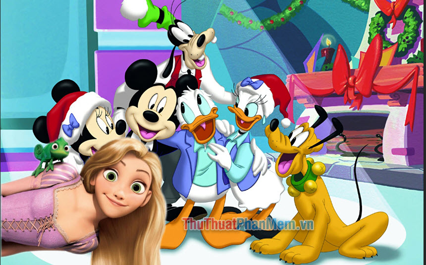 Instructions for cutting and stitching photos in Photoshop Picture 8