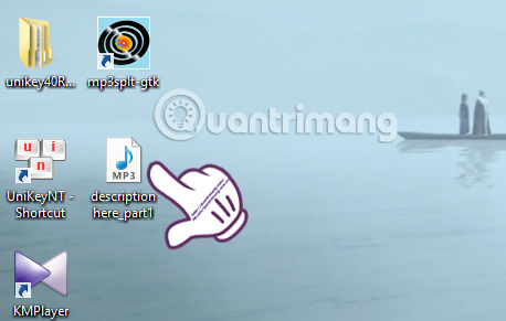 Instructions for cutting audio files with Mp3splt software Picture 12