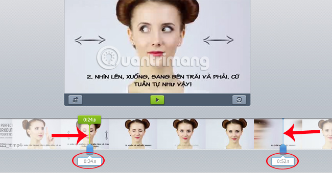 Instructions for cutting online video using online Video Cutter tool Picture 5