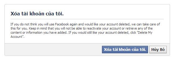 Instructions for deleting and locking accounts on Facebook, Twitter and Google+ Picture 4