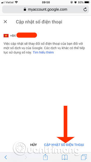 Instructions for deleting, changing, adding phone numbers in Gmail Picture 17
