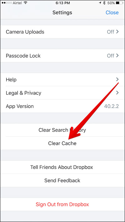 how to delete junk files and cache files on iphone