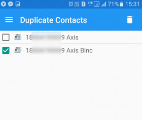 Instructions for deleting duplicate contacts on Android Picture 11