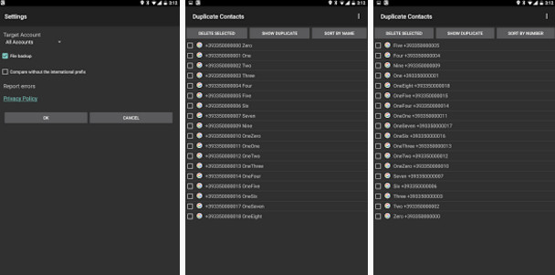 Instructions for deleting duplicate contacts on Android Picture 7