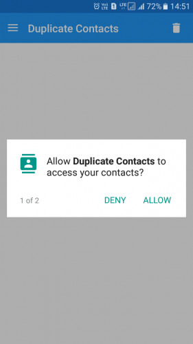Instructions for deleting duplicate contacts on Android Picture 8