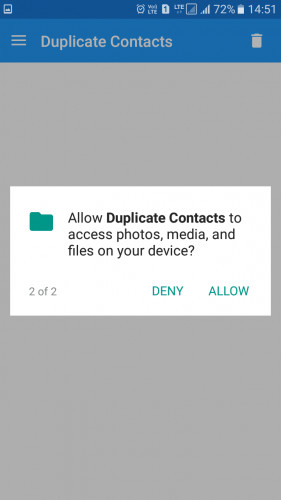 Instructions for deleting duplicate contacts on Android Picture 9