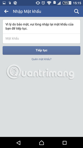 Instructions for deleting Facebook temporarily, permanently on Android Picture 10