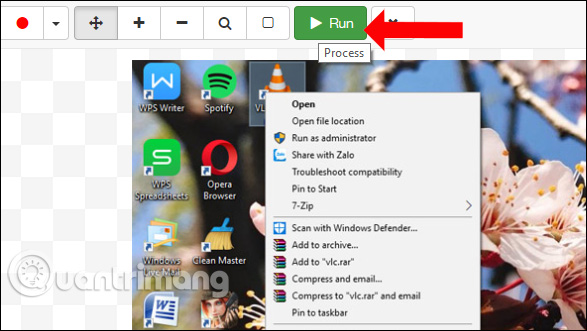 Instructions for deleting logos on photos Picture 14