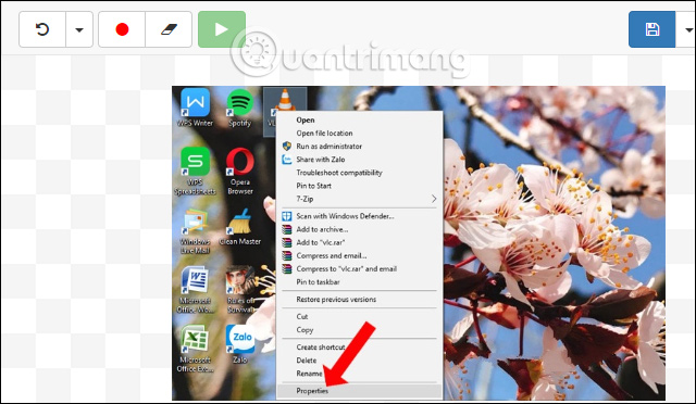 Instructions for deleting logos on photos Picture 16