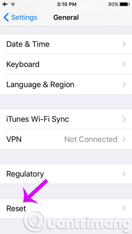Instructions for deleting personal data on iPhone Picture 5