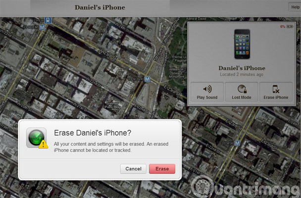 Instructions for deleting personal data on iPhone Picture 6