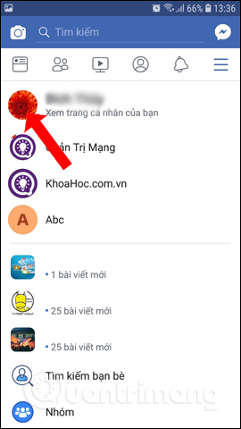 Instructions for displaying the number of followers on Facebook by phone Picture 8
