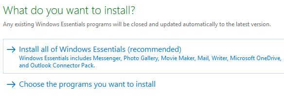 Instructions for downloading and installing Windows Movie Maker on Windows 10 / 8.1 / 8/7 Picture 1