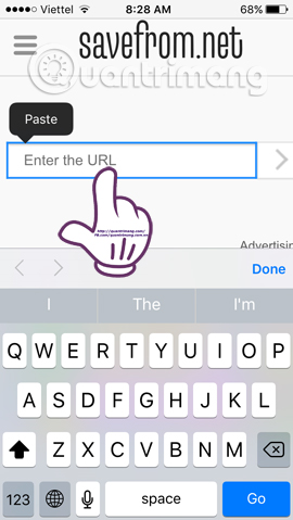 Instructions for downloading Facebook videos on iOS and Android phones Picture 7