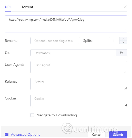 Instructions for downloading files on Motrix Picture 7