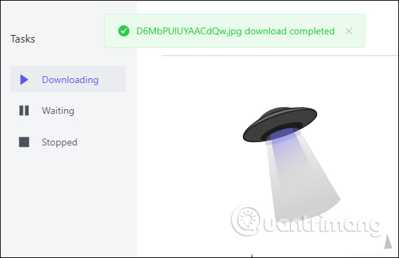 Instructions for downloading files on Motrix Picture 8