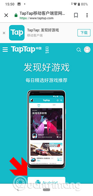 Instructions for downloading Game For Peace on the phone Picture 1