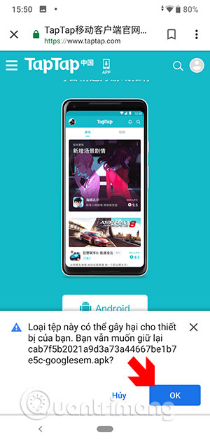 Instructions for downloading Game For Peace on the phone Picture 2